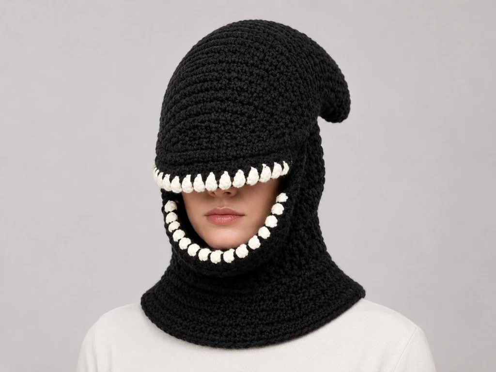Monster Face Full Head Hood Mask